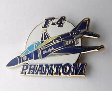 F-4 PHANTOM LAPEL PIN NAVY BLUE ANGELS USN MCDONNELL DOUGLAS BADGE 1.5 INCHES  picture