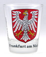 FRANKFURT AM MAIN GERMANY COAT OF ARMS SHOT GLASS SHOTGLASS picture
