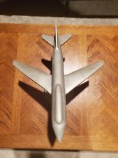Nautical Silver Aluminum Model Airplane with Stand (Unbranded) picture