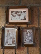 Lot of Three Framed Original 1920 French Nude Postcards Photo Jean Agelou picture