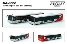 Airport Bus Set (Qantas) Scale 1:200 Set of 2 Fantasywings AA2002 (E) picture