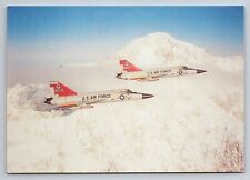Convair F-102A Delta Dagger Airline Aircraft Postcard picture