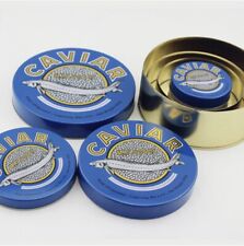Empty Caviar Tins 250g - 24 Individual Tins picture