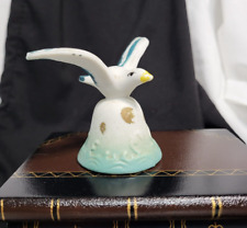 Small 2.5x2in. Ceramic Seagull Bell picture