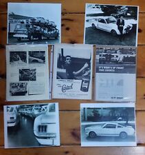 CARROLL SHELBY SHELBY AMERICAN ADVERTISING + MAGAZINE ARTICLES OF THE 1965 GT350 picture