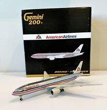 Gemini Jets G2AAL047 American Airlines B777-200ER N776AN Diecast 1/200 Model MIB picture