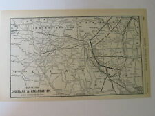 Original map of the Louisiana & Arkansas RY. ~ 1904 picture