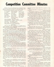 1962 AMA American Motorcycle Meeting Committee Minutes - 7-Page Vintage  Article picture