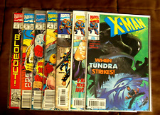 Lot of 7: Marvel Comics X-Man 40,41,53 & X-Force #9,10,12,15 (7A) picture