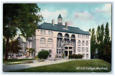 c1910 Mc Gill College Montreal Quebec Canada Antique Unposted Postcard picture