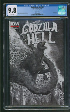 Godzilla in Hell #1 Sketch Cover CGC 9.8 Only 1 on Census picture