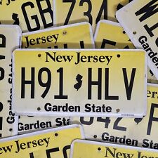 NEW JERSEY License Plate 🔥FREE SHIPPING🔥~ 1 ~ w/ RANDOM LETTERS & NUMBERS picture