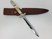 VTG Samuel C. Wragg UC-709 Celebrated Cutlery Dagger Fixed Blade w/Sheath 6.5