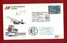 1976 Concorde First Flight 24/5/76, London - Washington, signed picture