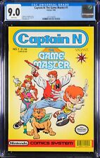 CAPTAIN N THE GAME MASTER 1990 #1 CGC 9.0🎮OFFICIAL NINTENDO LICENSED PRODUCT🎮 picture