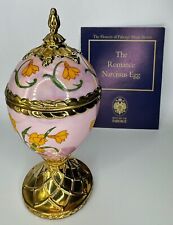 House of Faberge The Romance Narcissus Egg. Music box. picture