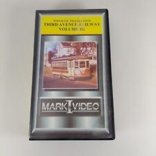 Nostalgic Trolley Tour 13 Third Ave. Railway Vol 3 VHS Mark I Video 1999 picture