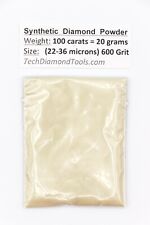 Diamond Powder Kit of 280, 600, 1.200, 3.000 Grit; Weight = 400 cts = 80 Grams picture