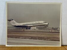 Douglas DC-9 Jet Airliner VTG Color Photo On KODAK Paper picture