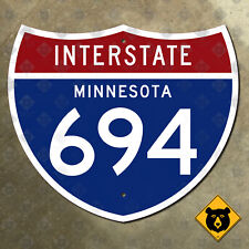 Minnesota Interstate 694 route highway road sign Maple Grove Woodbury 21x18 picture