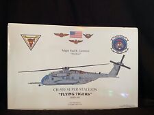 2003 CH-53E Super Stallion Flying Tigers Marine Helicopter Print George Bisharat picture