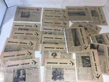 Lot Of 21 Boeing News 1952 / '53 Well Kept Boeing History Vintage Memorabilia ✈️ picture