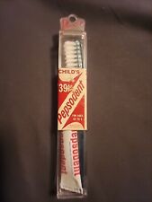 Vintage Pepsodent Toothbrush CHILDS case-SEALED with toothpaste-blue-NOS picture