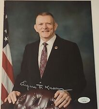 Eugene F. Kranz Signed 8x10 NSA Photo Autograph Apollo 13 JSA COA picture