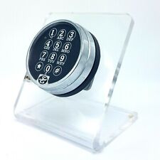 Sargent and Greenleaf E6100 Push Button SC Combination Lock Display in Lucite picture