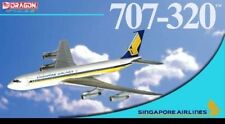 DRAGON 55809 SINGAPORE AIRLINES 707-320 1/400 DIECAST MODEL PLANE NEW picture