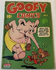 1944 Nedor GOOFY COMICS #4 ~ lower grade, tape repair picture