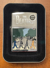 Vintage Zippo Lighter in Tin #474 Abbey Road Beatles NEW Unfired NIB 1997 picture