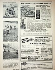 1965 Portland Mud Scrambles Dick Jagow - 1-Page Vintage Motorcycle Article picture