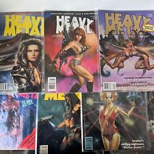 Heavy Metal Magazine Lot, Jan 98, Fall 00, Jul 95, Spring 88, Winter 89, Sept 84 picture