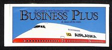 Air Lanka Business Plus Class Service Vinyl Sticker 2