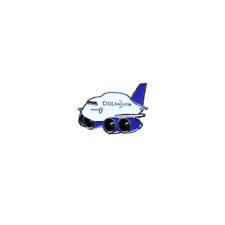 Pin CHUBBY Boeing DREAMLIFTER 1 inch / 25mm metal Pin Pilots Crew cute pudgy picture