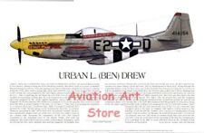 3 P-51 Mustang Art Prints, Artist Ernie Boyette picture