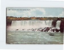Postcard American Falls from Canada Niagara Falls New York USA picture