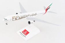 Daron SkyMarks Emirates 777-300ER 1/200 w/Gear 50th Anniversary SKR1099  picture