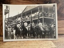 Vintage 1922 Photo Postcard Panama R. P. Carnival picture