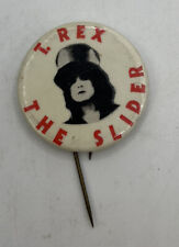 T. Rex The Slider Button Vintage Pin Pinback picture