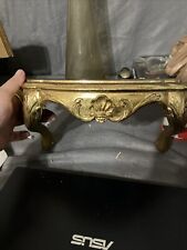 Vintage Burwood Hollywood Gold wall shelf mid century 2626 MCM picture
