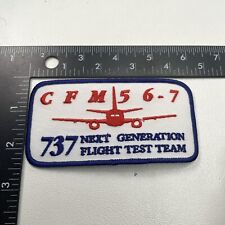 CFM 5 6-7 737 NEXT GENERATION FLIGHT TEST TEAM Patch (Airplane Related) 32R6 picture