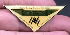 1988 Austin Healey Owners Club NSW Australia Bicentennial Rally Triangular Pin picture