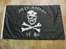 USN VF-84 Jolly Rogers 3x5 ft Flag Banner  picture