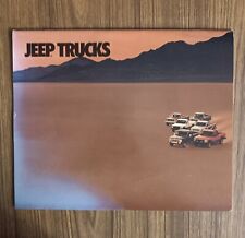 Vintage Jeep Trucks Dealership Advertising Brochure picture