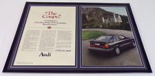 1981 Audi Coupe Bavaria 12x18 Framed ORIGINAL Vintage Advertisement  picture