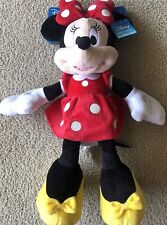 Minnie Mouse Plush Red Dress Disney Brand picture