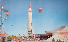 Jumbo Disneyland Postcard P12713 Tomorrowland TWA Rocket Ride picture