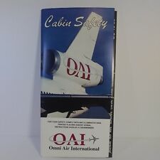Rare Airline Cabin Safety Card Omni Air International DC-10-30 D10-221-38-03-00 picture